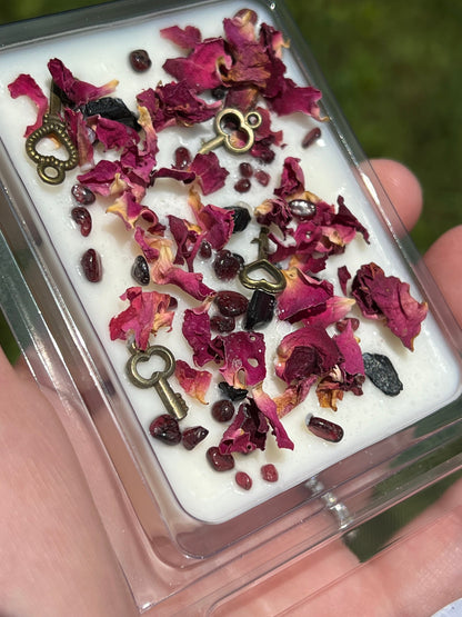 Hecate Dark Moon Goddess Wax Melts | Witchcraft Pagan Witch Gift Herbal Intention Spell Ritual Altar Hekate Devotee Scented Tarts Gift