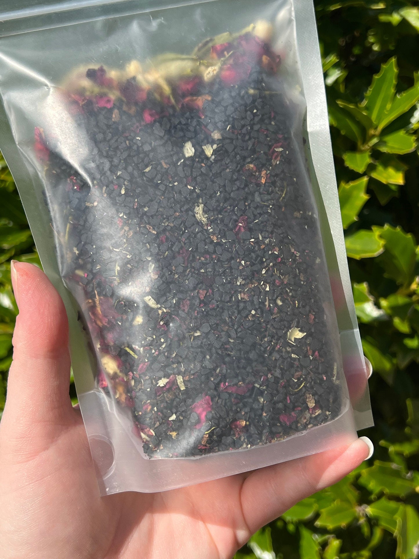 Lilith Ritual Bath Salts | Dark Moon Goddess Offering Lilit Temptress Witchy Devotional Pagan Deity Herbal Carnelian Crystal Black Salt Soak