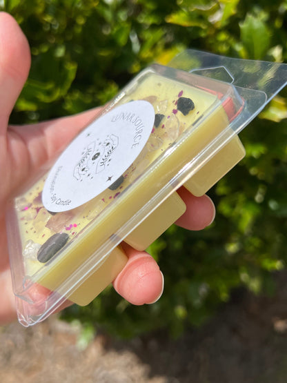 Divination Lemon Lavender Wax Melts Tarot Scrying Intuition Third Eye Herbal Intention Ritual Altar Tool Crystal Spell Witchy Gift Pagan