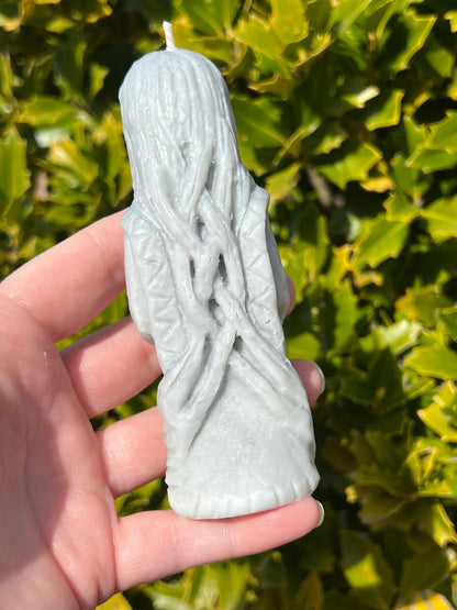 SPECIAL EDITION Odin Candle | Norse Pagan Viking God Shaman All Seeing Valhalla Runes Offering Ritual Figure Witchcraft Altar Deity Statue