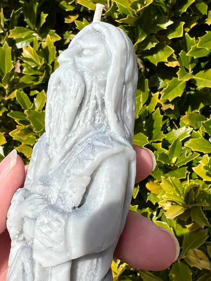 SPECIAL EDITION Odin Candle | Norse Pagan Viking God Shaman All Seeing Valhalla Runes Offering Ritual Figure Witchcraft Altar Deity Statue