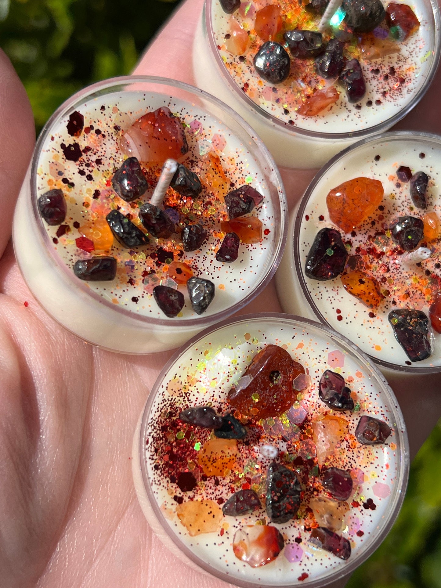 Beltane May Day Fire Festival Candles | Herbal Intention Pagan Sabbat Ritual Altar Tool Crystal Stone Scented Soy Gift Celtic Irish Beltaine