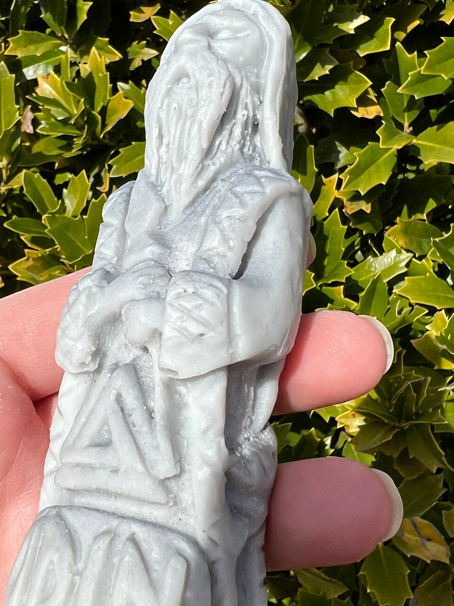 SPECIAL EDITION Odin Candle | Norse Pagan Viking God Shaman All Seeing Valhalla Runes Offering Ritual Figure Witchcraft Altar Deity Statue