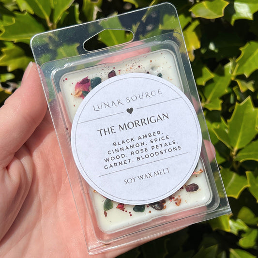 The Morrigan Wax Melts | Phantom Goddess of War Witchcraft Altar Spell Ritual Magic Celtic Deity Gift Intention Devotional Scented Melts