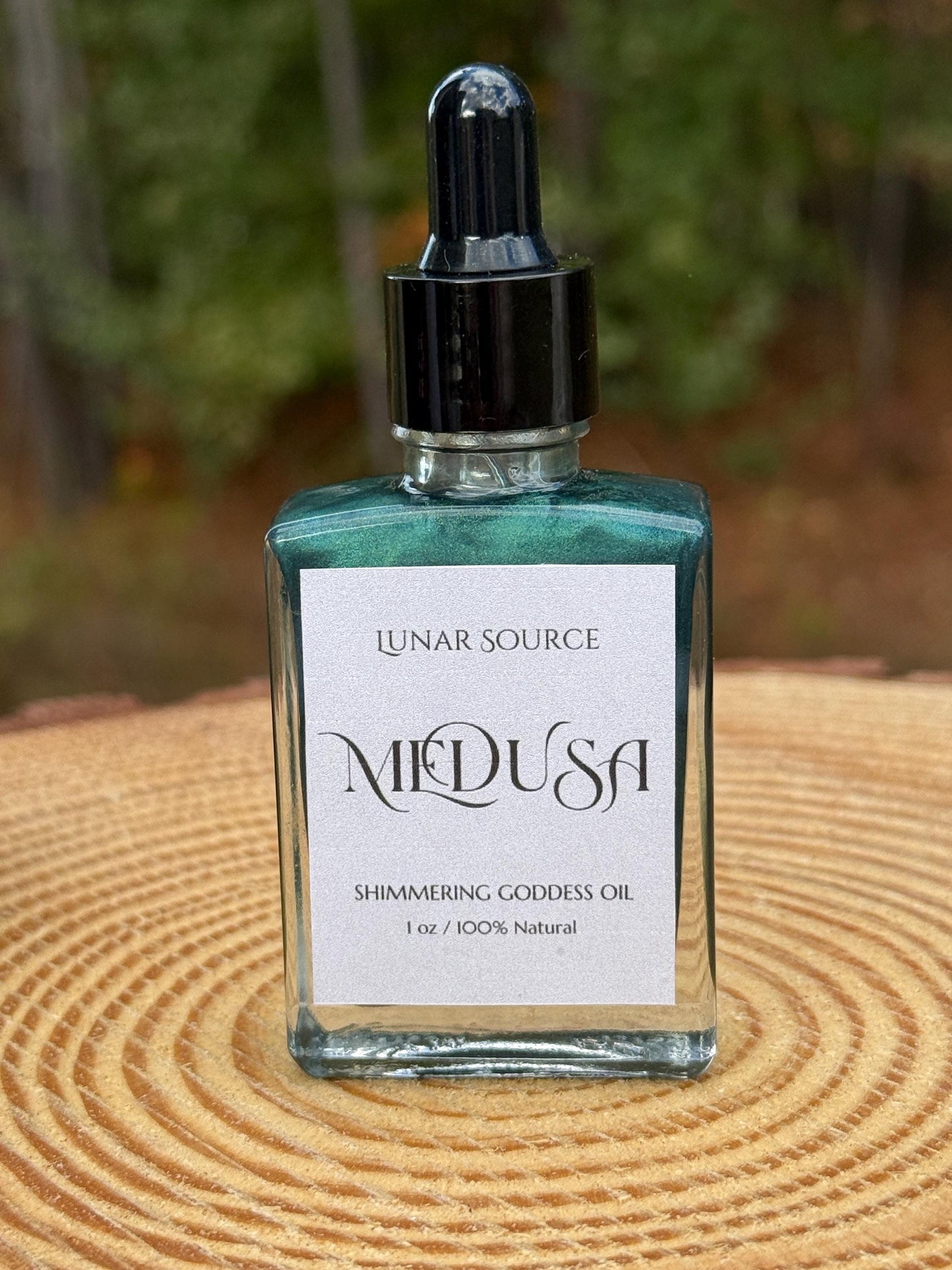 Medusa Luxury Shimmering Body Perfume Oil | Greek Mythology Snake Hair Gorgon Witchcraft Altar Ritual Spell Deity Intention Pagan Gift